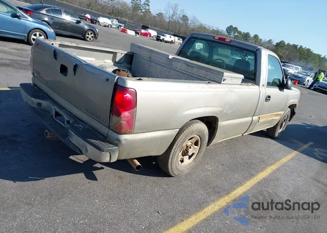 2003 Chevrolet Silverado 1500 Ls z USA, uszkodzony, nr VIN 1GCEC14V93E293381
